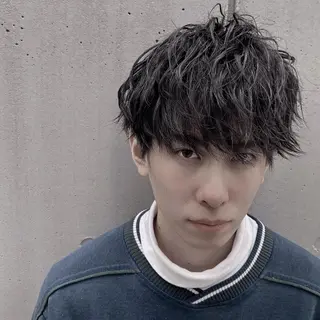 パーマ メンズ メンズ縮毛矯正 ♠️店長下平隼人のヘアスタイル