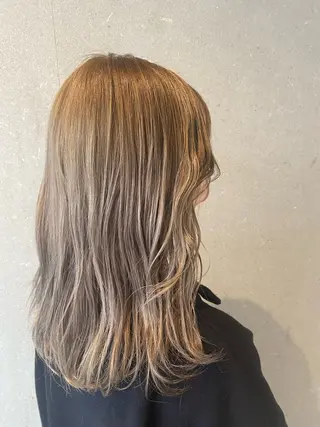 ロング 艶髪/韓国風🤍🖤 小林実央のヘアスタイル