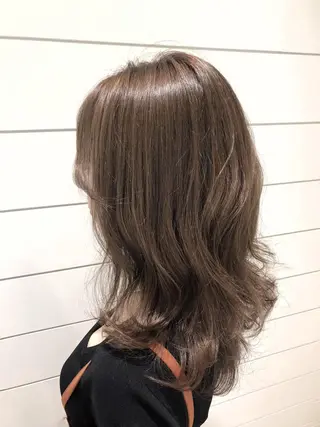 ミディアム カラー 🍊新宿南口🍊 ERINAのヘアスタイル