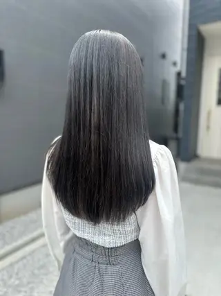 ロング カラー K Harukaのヘアスタイル