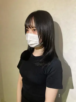 セミロング カラー 🌸髪質改善特化🌸 店長　ゆうやのヘアスタイル