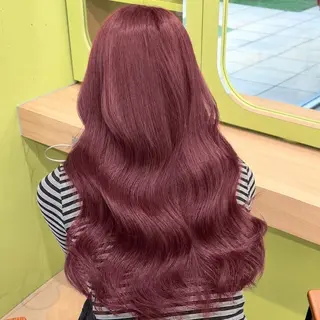 カラー yuka♡/暖色系/ ブリーチなしWカラーのヘアスタイル