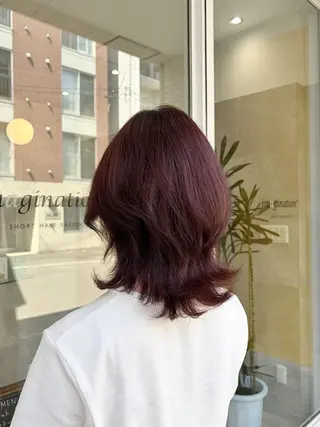 カラー 韓国ヘアケアブリーチ 莉奈のヘアスタイル
