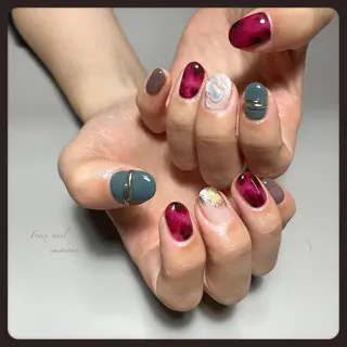 ネイル freex nail /ニュアンス/個性派のネイルデザイン