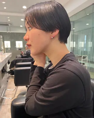 ショート 🌿ショート🌿 パーマ🌿淳平のヘアスタイル
