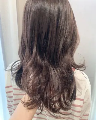 ロング カラー hubhair レイヤー/透明感のヘアスタイル