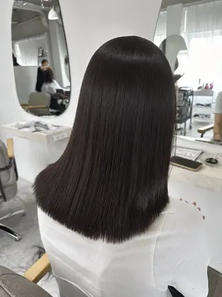 ロング むっちー/超高濃度 水素髪質改善サロンのヘアスタイル