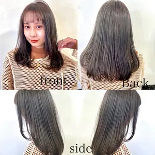 ロング レイヤー/顔周り 田山 穂波のヘアスタイル