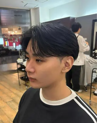 ショート メンズ 行方 晴貴のヘアスタイル