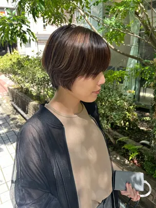 ショート ひがし のののヘアスタイル