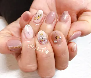 ネイル tRING* しいの木台のネイルデザイン