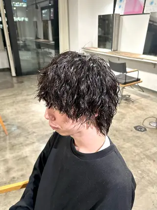 パーマ メンズ 骨格補正施術/メンズ 専門美容師/YUYAのヘアスタイル