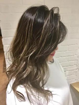 ロング カラー レイヤー/大人メンズ パーマ🌀 平島拓也のヘアスタイル
