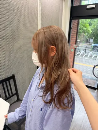ロング カラー Karin／ レイヤーブリーチ🥀のヘアスタイル