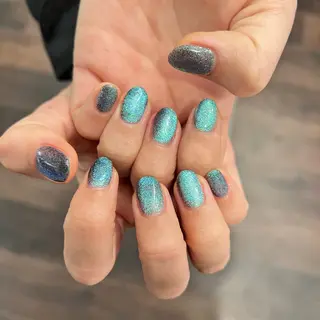 ネイル 🌏AURORA | RiRi🪐のネイルデザイン