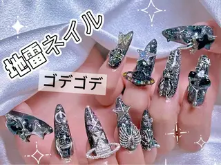 ネイル 長さだし専門店 M2　rikaのネイルデザイン