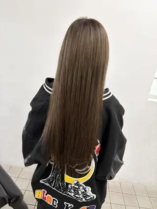 ロング ヘアアレンジ カラー エクステ¥5000 LuciAカラーのヘアスタイル