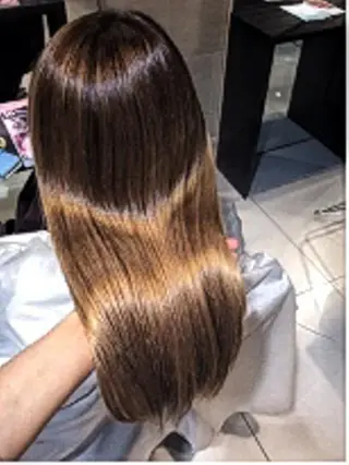 ロング カラー 河島 裕樹のヘアスタイル