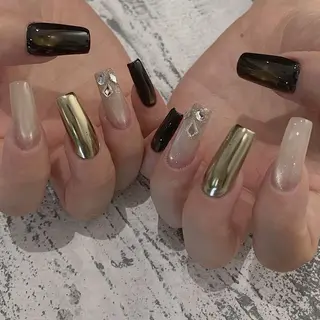 ネイル 🎀 ユズ 🎀のネイルデザイン