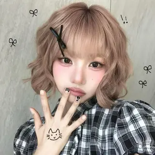 ショート ヘアアレンジ イシカワ ルナのヘアスタイル