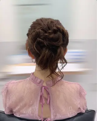 ヘアアレンジ 個室サロン🌼万希 ヘアケア/ヘッドスパのヘアスタイル