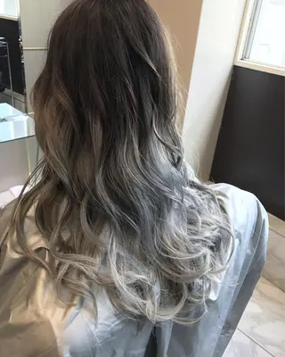 セミロング カラー パーマ ヘアアレンジ ネイル マツエク・マツパ 🫧代表/新宿駅近/ 限定価格🫧田辺貴裕のヘアスタイル