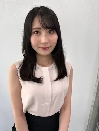 ロング Endearing 🌟銀座のヘアスタイル