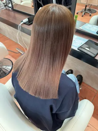 ミディアム カラー 美髪透明感🫧三澤 廉 M.SLASHのヘアスタイル
