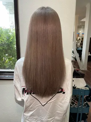 ロング 下林 雅明のヘアスタイル