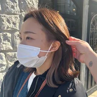 ミディアム Luce 府中のヘアスタイル