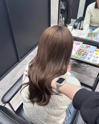 セミロング 片平 帆香のヘアスタイル