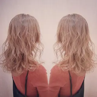 セミロング 店長✨レイヤー✖️ 髪質改善✖️韓国ヘアのヘアスタイル