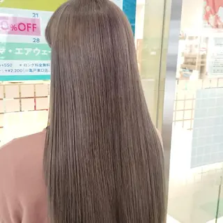 ロング カラー ウルフカット/デザイ ンカラー/あらげのヘアスタイル