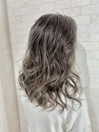 ロング 神野 雅樹のヘアスタイル