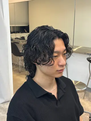 パーマ メンズ fifth深山 洋夢のヘアスタイル