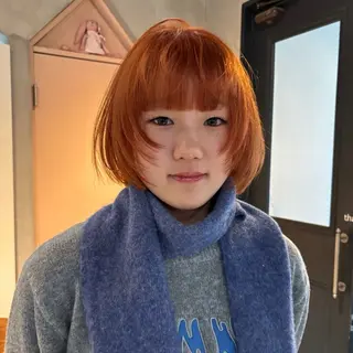 ショート カラー moe🎀 透明感♡似合わせのヘアスタイル
