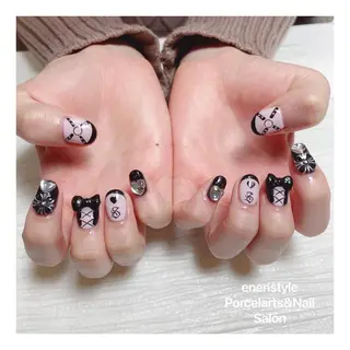 ショート ネイル 🐾enen style 🐾のネイルデザイン