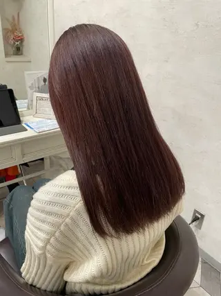 ロング カラー 関口 柊のヘアスタイル