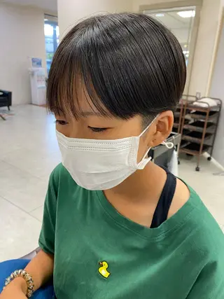 ショート メンズ 月野涼風 /レイヤーカットのヘアスタイル