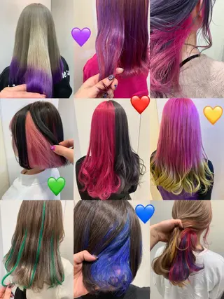 ミディアム カラー 新宿駅近♡個室 ♡関口三都季🌜のヘアスタイル