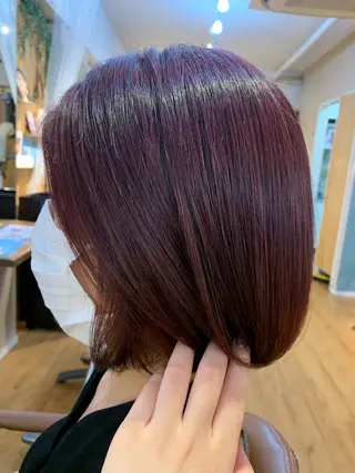 ショート Maho Saitoのヘアスタイル