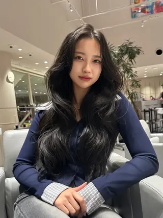 ロング 菊地 純哉のヘアスタイル