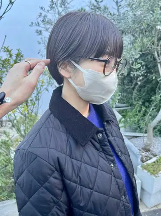 ショート カラー sakoda shunkiのヘアスタイル
