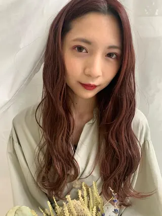 ロング 似合わせ/赤み消し color🫧ひかりのヘアスタイル