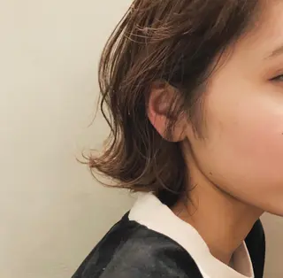 ショート minatsu 東京の技術を京都でのヘアスタイル