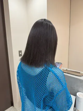 ミディアム ボブ/ハイトーン/ foto miyu☆のヘアスタイル