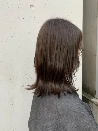 ミディアム カラー 似合わせカラー🫶 小川千波のヘアスタイル