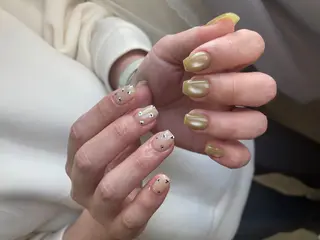 ネイル PEEKABOO 旧:momo京橋のネイルデザイン