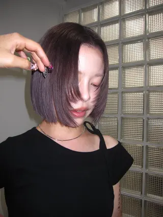 ミディアム カラー 天神大名/カラー特化 レイヤー/似合わせのヘアスタイル