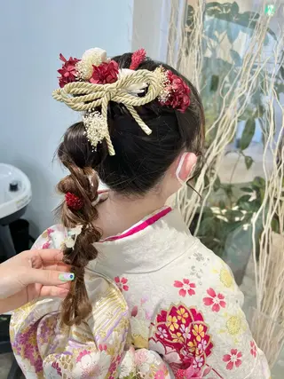 ヘアアレンジ 🍏すがの みき🍏のヘアスタイル